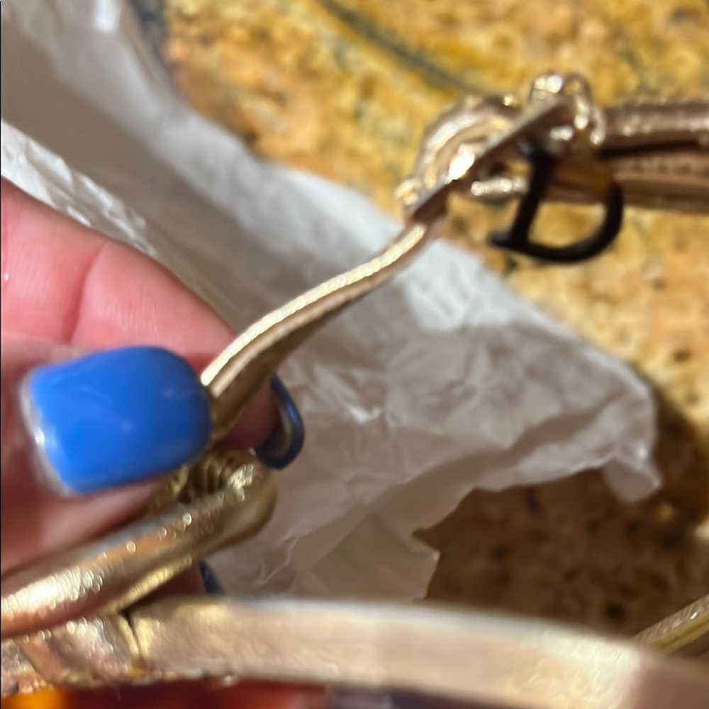 Dior Elegant gold sandal with the original box - Picture 12 of 13